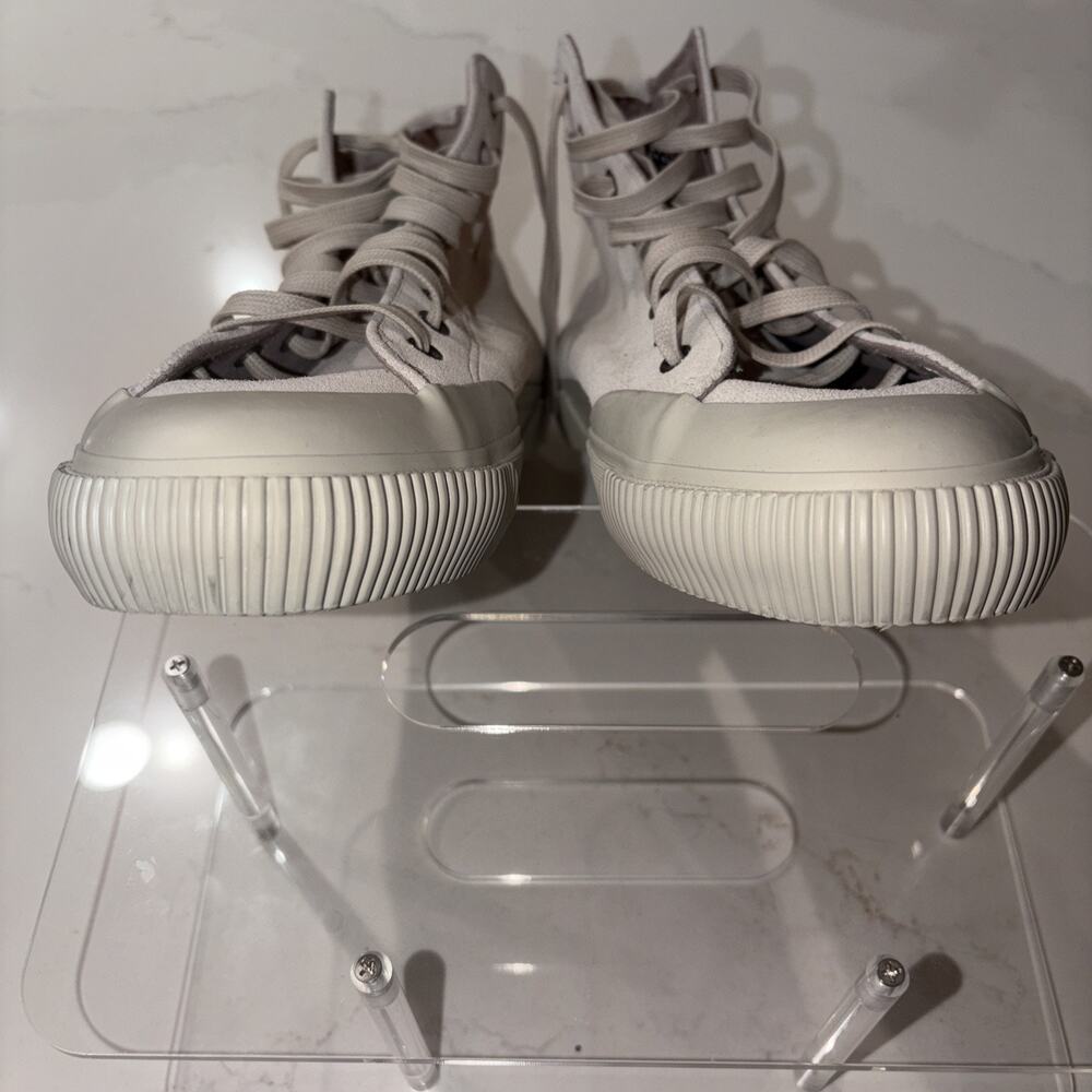 All Saints Dumont Gray High Top Sneakers 11 - Picture 7 of 7